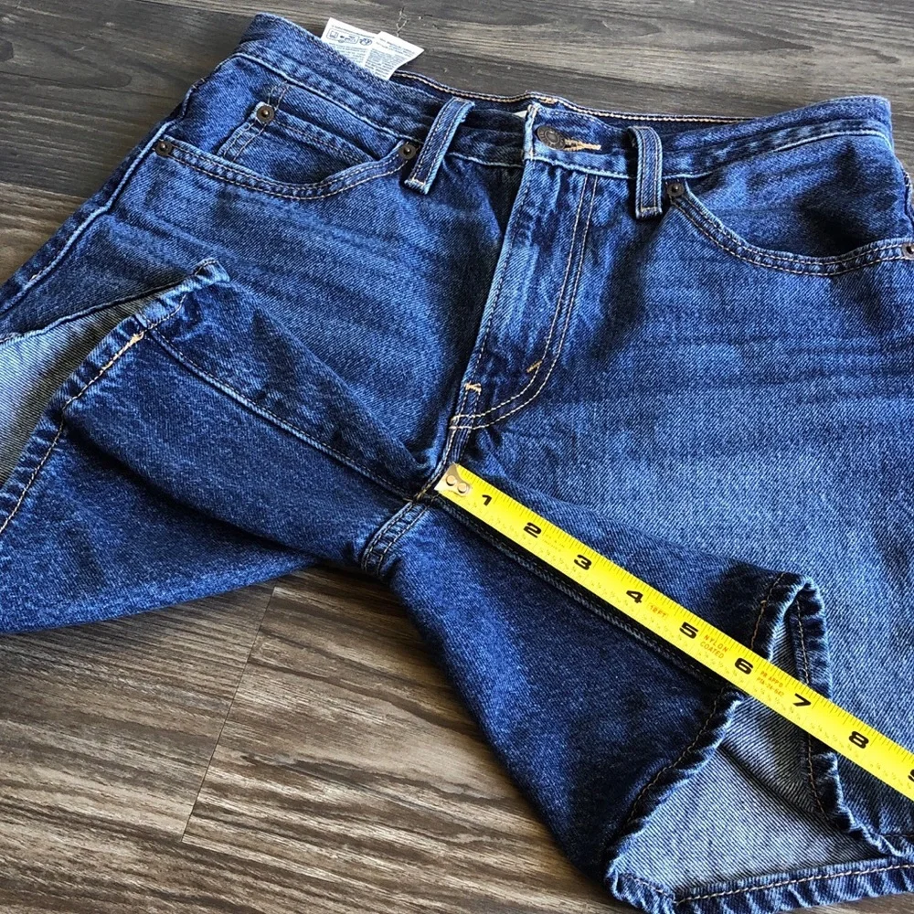 Levi’s 94 Baggy Shorts Jean Denim Dark Wash 25 100% Cotton